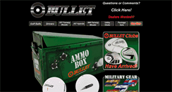 Desktop Screenshot of bulletgolf.com
